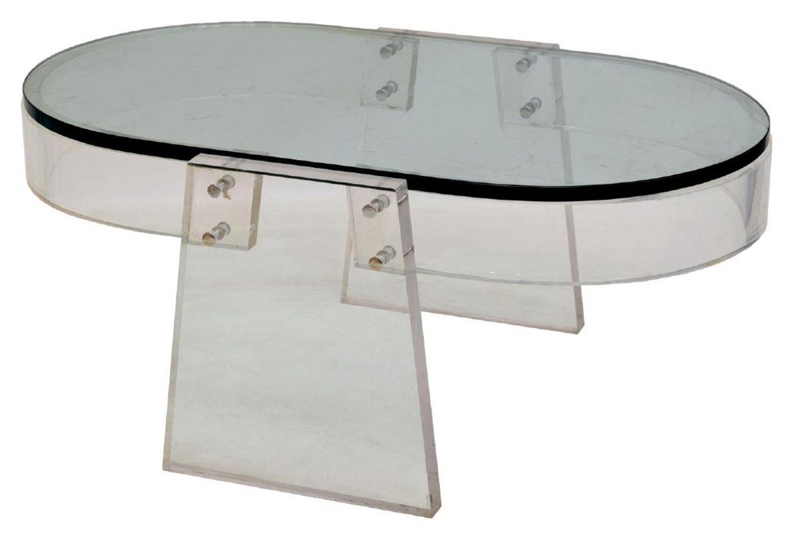 Glass Coffee Table Inside Newest Acrylic Modern Coffee Tables (View 16 of 20)