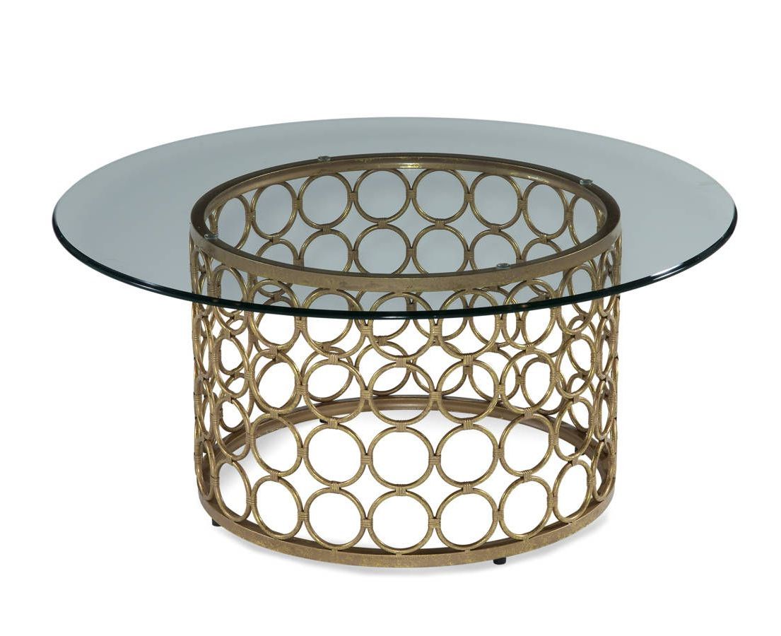 Gold And Mirror Modern Cube End Tables With Regard To 2019 Bassett Mirror Carnaby Modern Glass Top Coffee Table Set (View 19 of 20)
