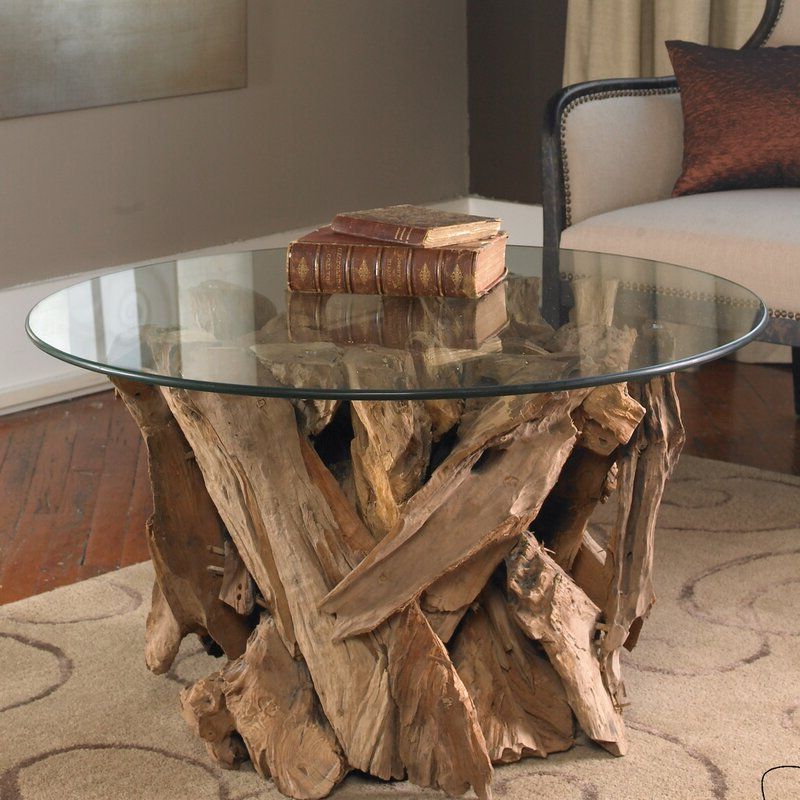 Gray Driftwood Storage Coffee Tables For Well Known Union Rustic Cindi Driftwood Coffee Table & Reviews (View 20 of 20)