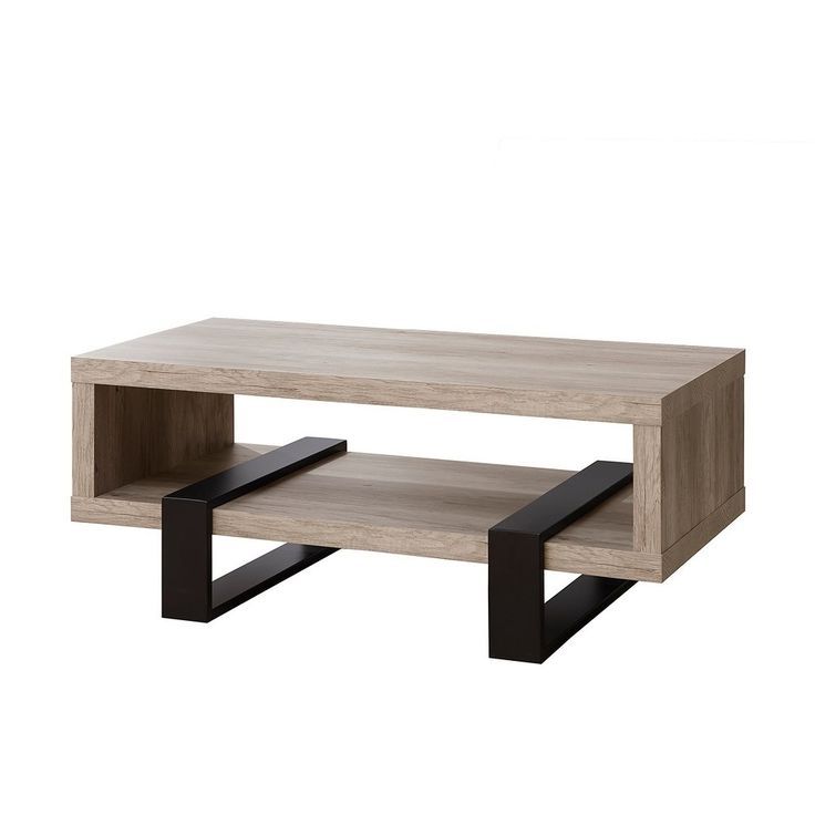 Gray Driftwood Storage Coffee Tables With Best And Newest Industrial Grey Driftwood Open Coffee Table –  (View 1 of 20)