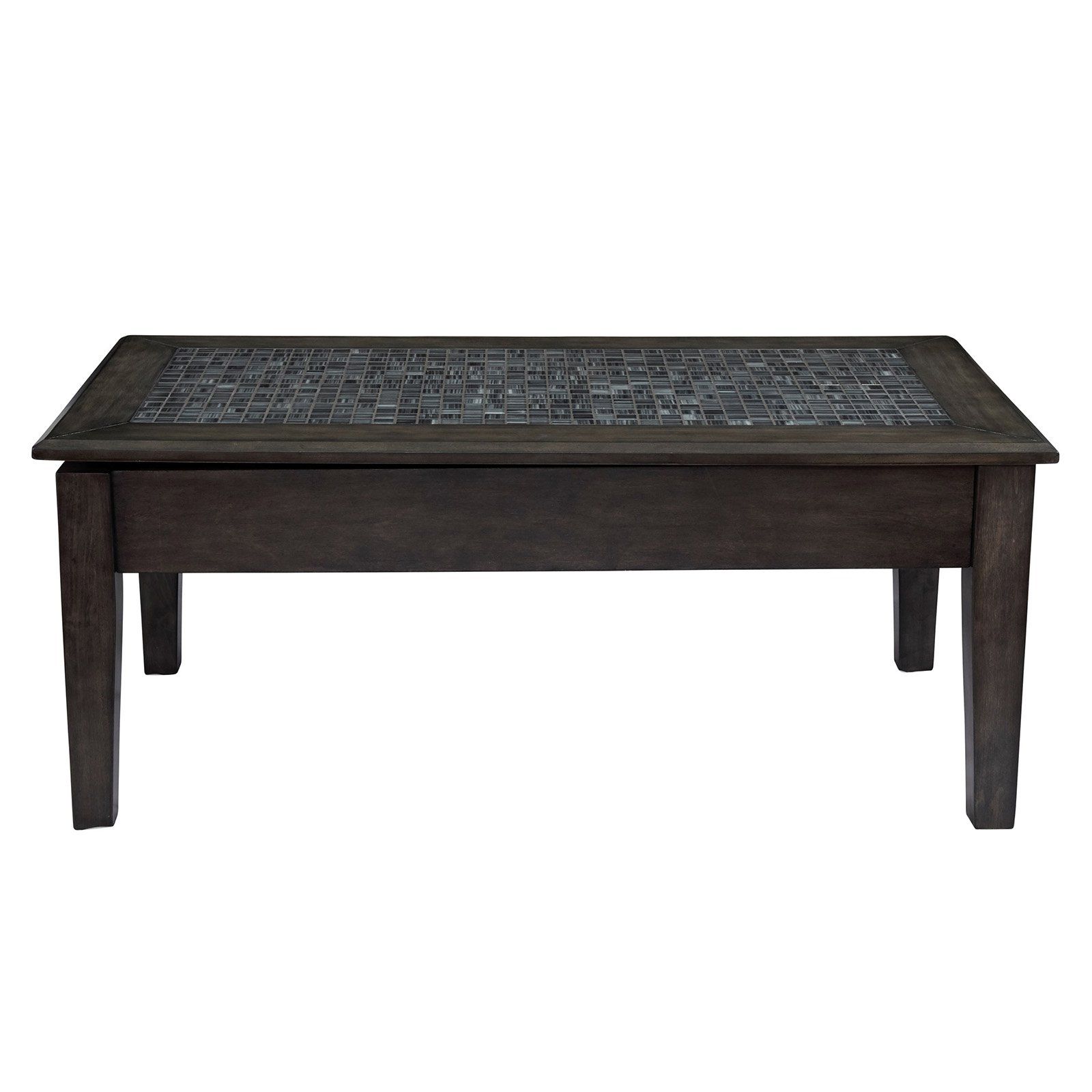 Gray Wood Veneer Cocktail Tables Intended For Trendy Grey Mosaic Lift Top Cocktail Table Quantity:1 – Walmart (View 10 of 20)