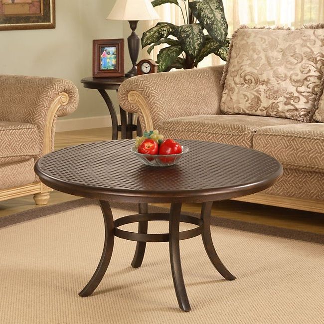 Hammered Metal Coffee Table – Free Shipping Today For Popular Metal Coffee Tables (View 9 of 20)