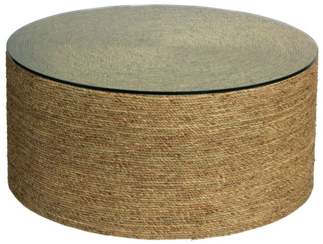 Jamie Young Harbor Coffee Table In Natural Seagrass 20harb With Most Up To Date Natural Seagrass Coffee Tables (View 13 of 20)