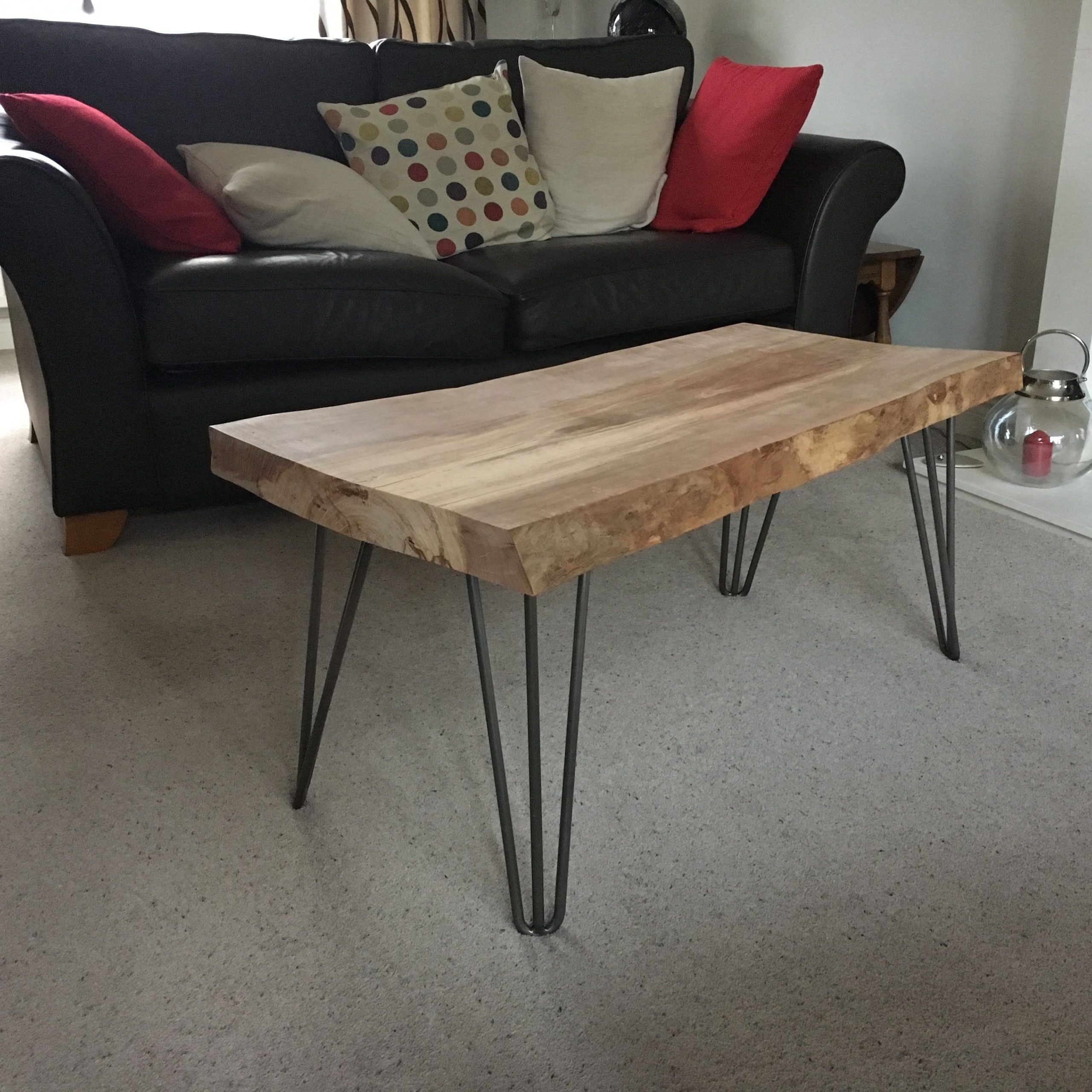 Latest Metal And Oak Coffee Tables Intended For A Unique Coffee Table Made With A Solid Oak Block Of Wood (View 5 of 20)