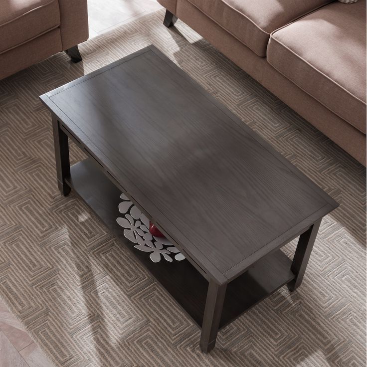 Leick Furniture Rustic Slate Finish Coffee Table (View 6 of 20)