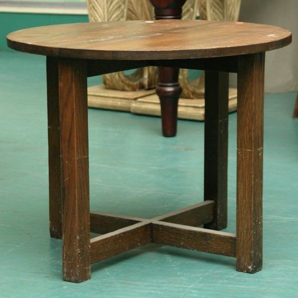 Metal And Mission Oak Coffee Tables In Latest 1014: Early 1900 Mission Coffee Table, Solid Tiger Oak (View 17 of 20)