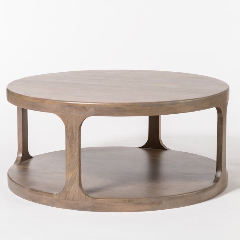 Mist Ash Round Coffee Table – Mason (View 12 of 20)