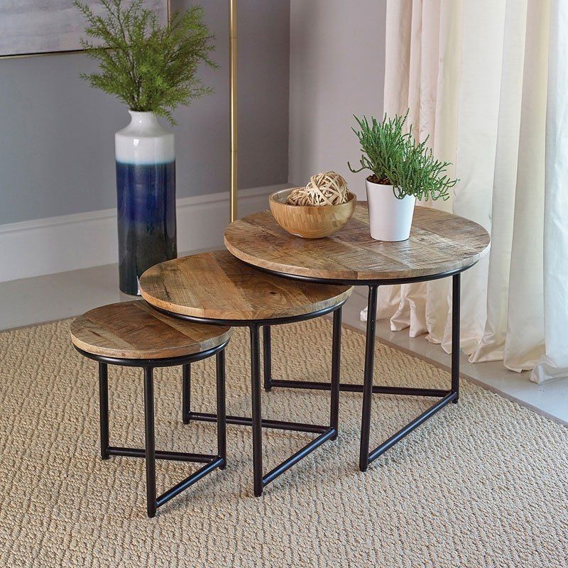 Modern Round Accent In 3 Piece Coffee Tables (View 16 of 20)