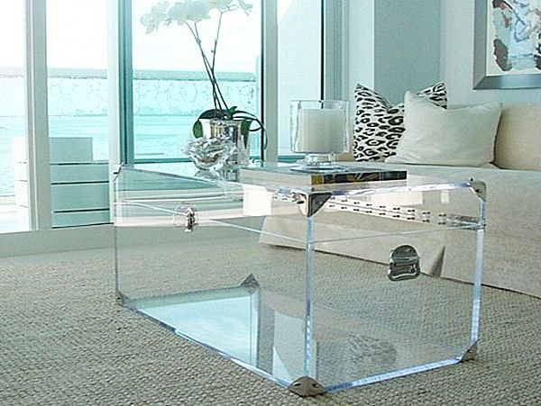 Most Current Silver And Acrylic Coffee Tables For 15 Clear Acrylic Trunk Coffee Table Collections (View 8 of 20)