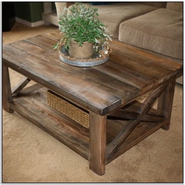 Most Popular Cheap Rustic Coffee Table Sets (View 11 of 20)