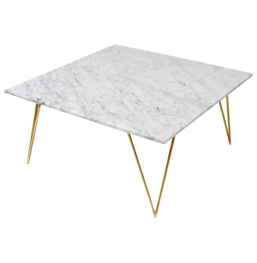 Most Popular White Marble And Gold Coffee Tables Intended For Piazza Hollywood Regency White Marble Gold Coffee Table (View 18 of 20)