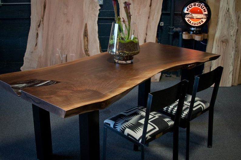 Most Recent Your Custom: Black Walnut Dining Tables And Kitchen Tables Inside Dark Walnut Drink Tables (View 12 of 20)