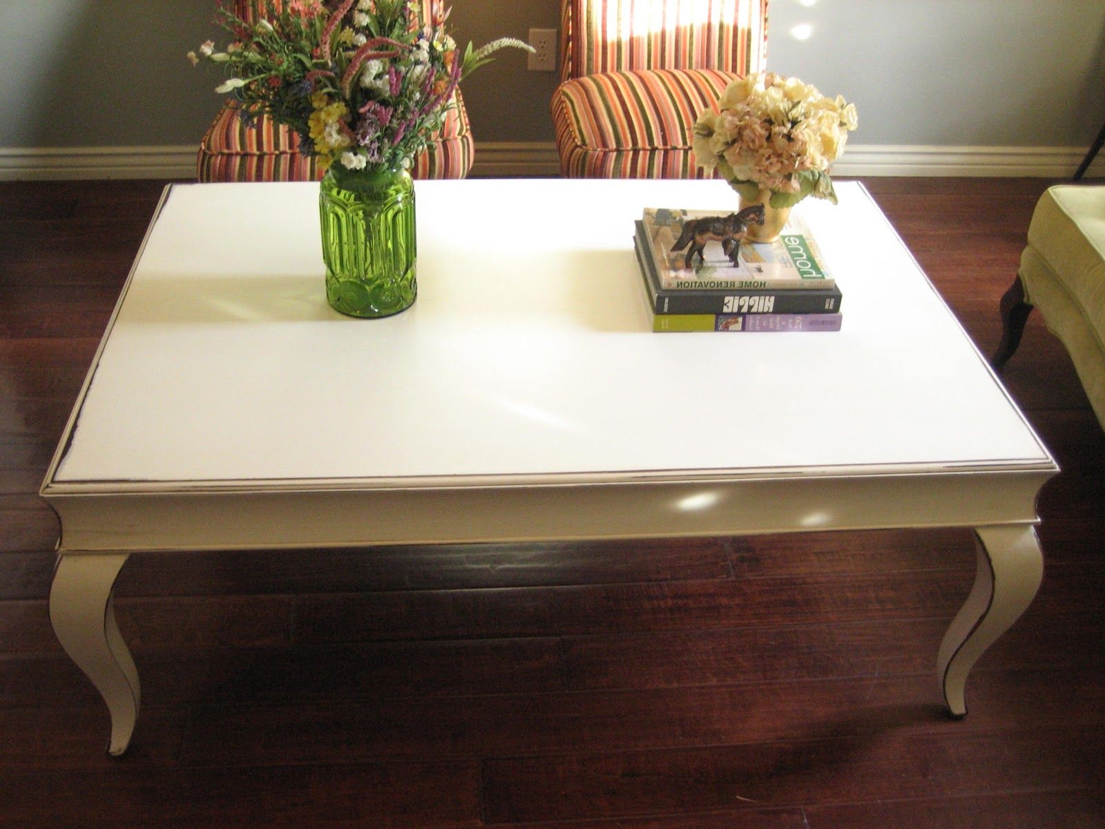 Most Recently Released Antique White Black Coffee Tables In European Paint Finishes: ~ White Coffee Table (View 3 of 20)