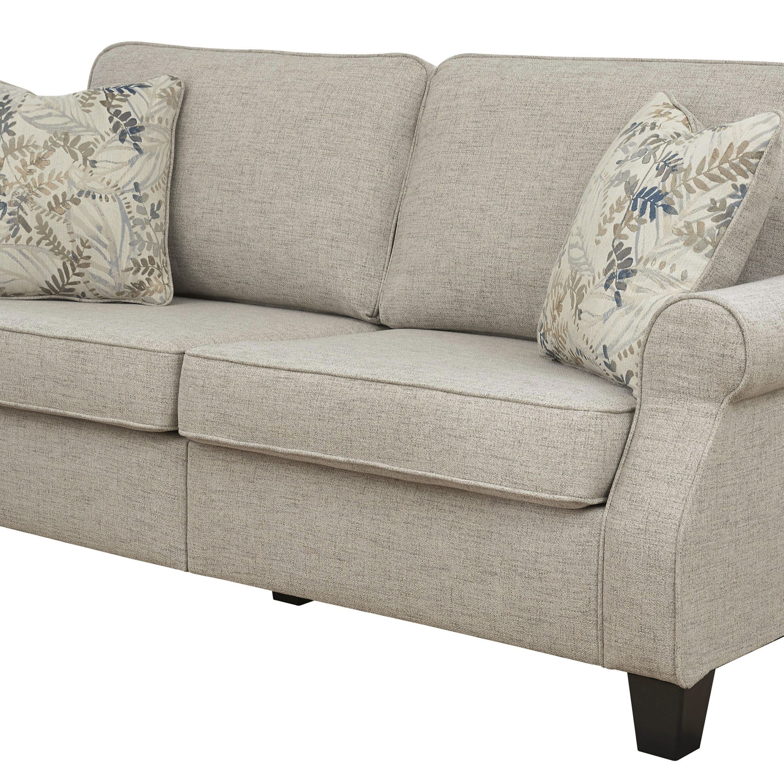 Most Recently Released Ecru And Otter Coffee Tables Regarding Ashley Furniture Alessio Beige Sofa (View 4 of 20)