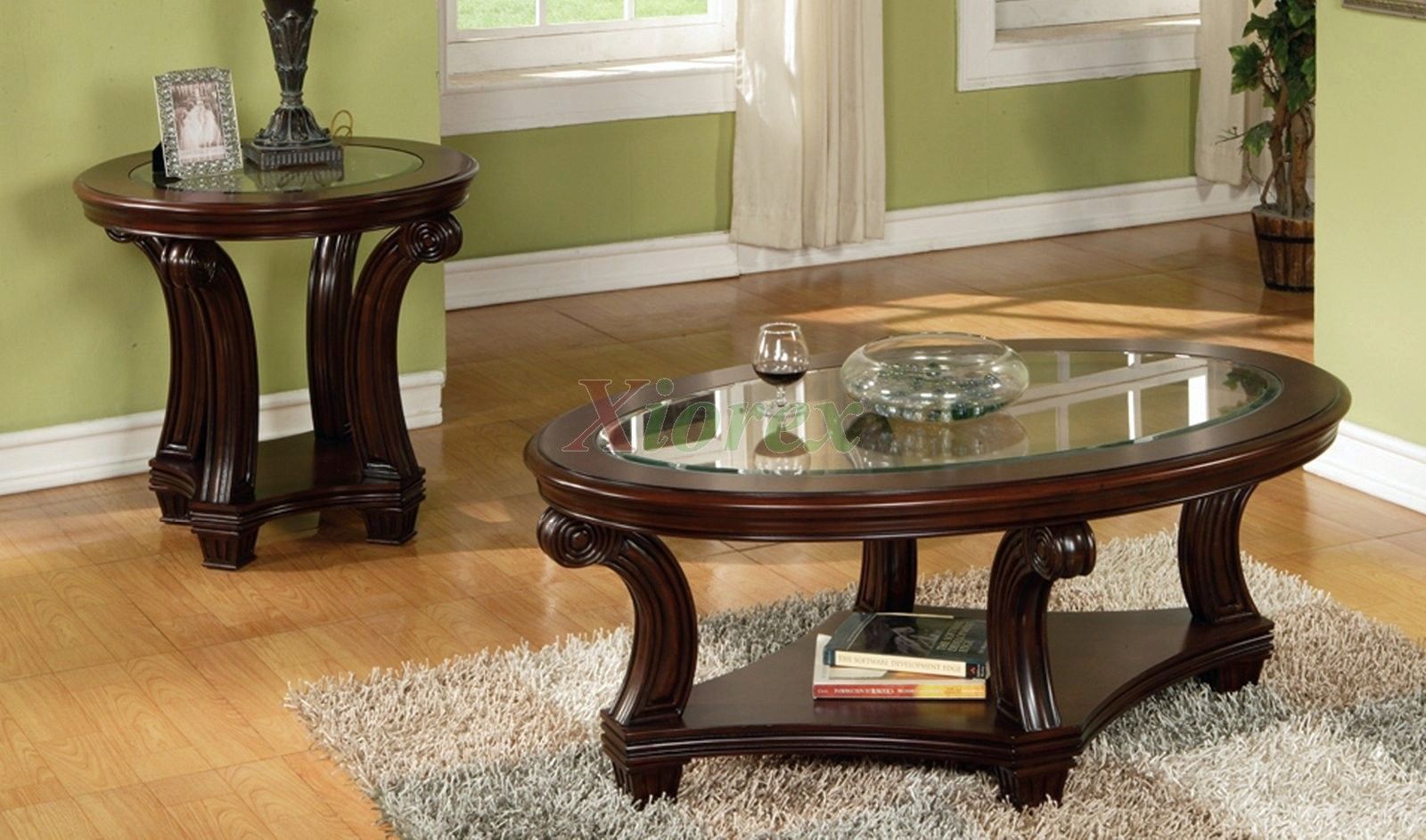 Most Recently Released Glass And Pewter Oval Coffee Tables Regarding Oval Coffee Table Sets Decorating Ideas (View 15 of 20)
