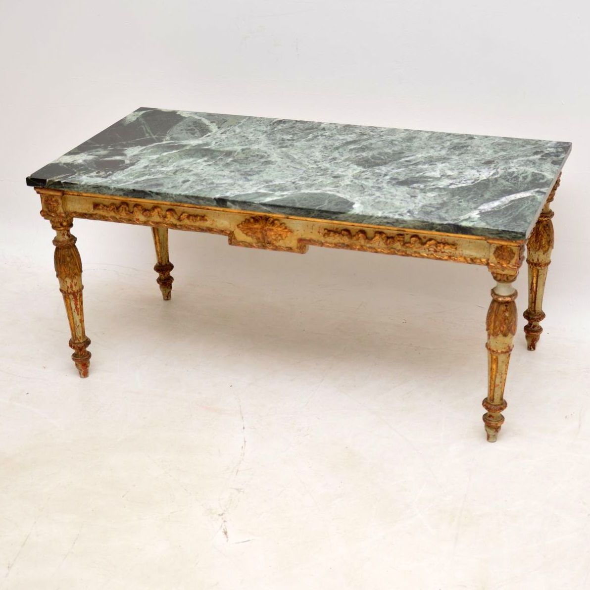 Most Up To Date Marble Top Coffee Tables Inside Antique French Marble Top Coffee Table – Marylebone Antiques (View 1 of 20)