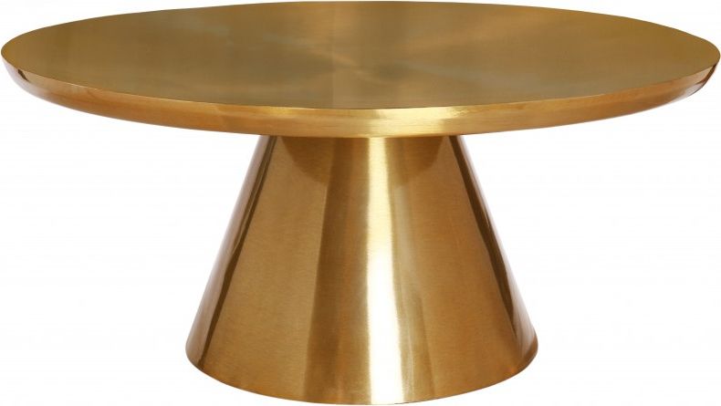 Most Up To Date Square Black And Brushed Gold Coffee Tables In Martini Brushed Gold Coffee Table 239 C – 1stopbedrooms (View 4 of 20)