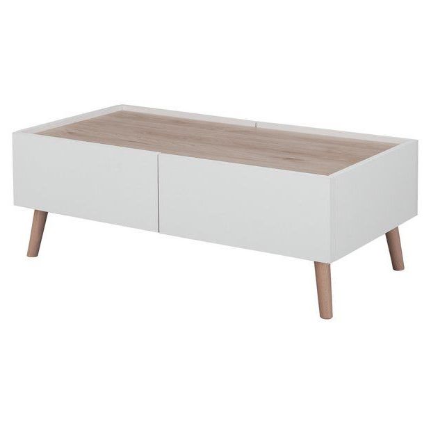 Newest Buy Argos Home Skandi 2 Drawer Coffee Table – White Two Intended For 2 Drawer Coffee Tables (View 15 of 20)