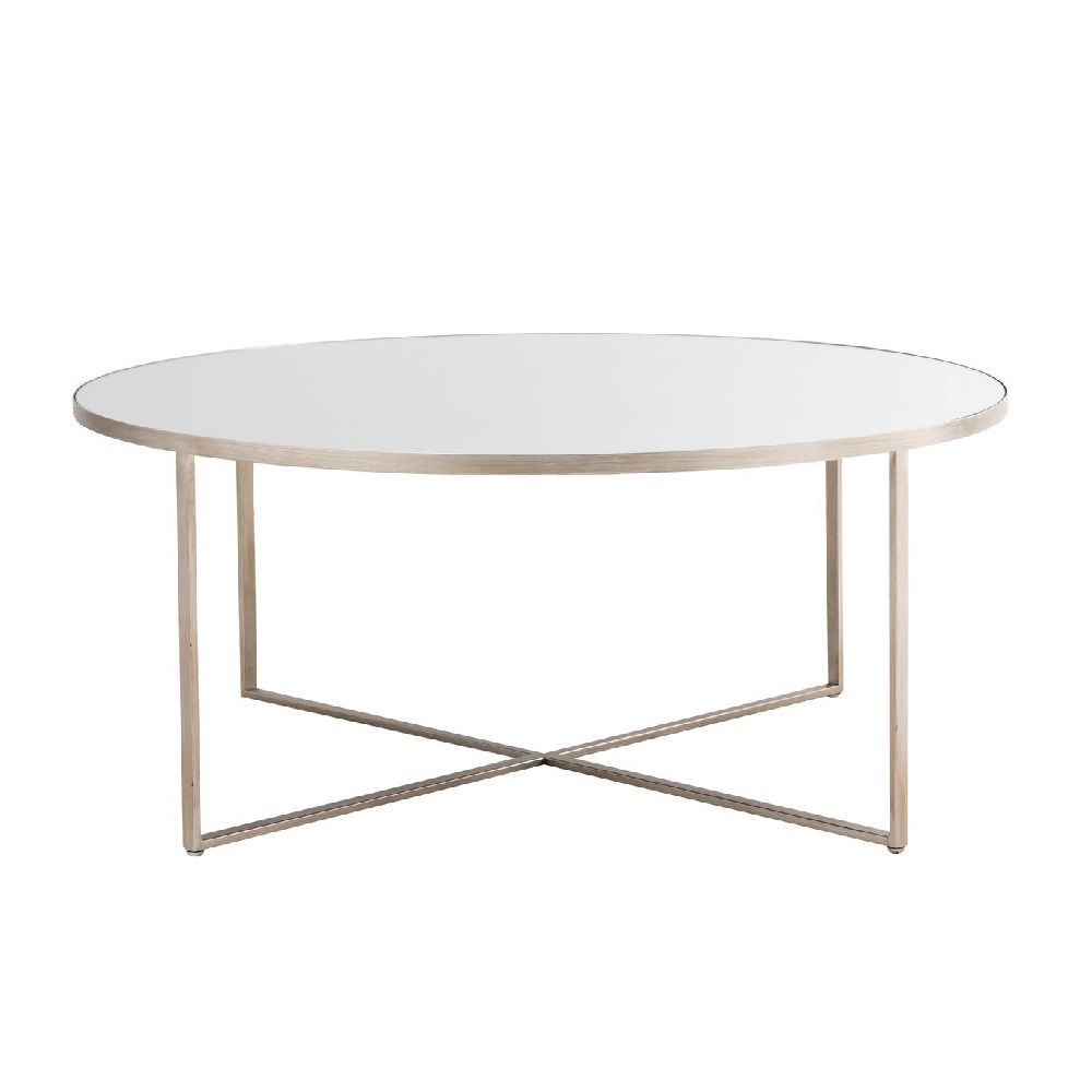 Newest Merial Coffee Table In Brushed Nickel – Mysmallspace Uk With Square Black And Brushed Gold Coffee Tables (View 5 of 20)