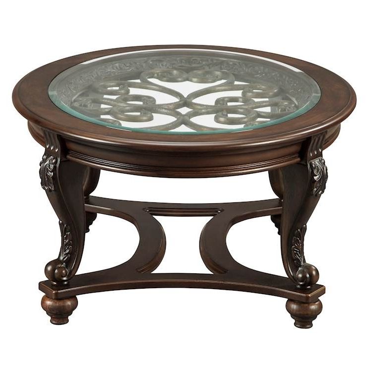Norcastle Dark Brown Oval Cocktail Table – Speedyfurniture Throughout Newest Dark Coffee Bean Cocktail Tables (View 18 of 20)