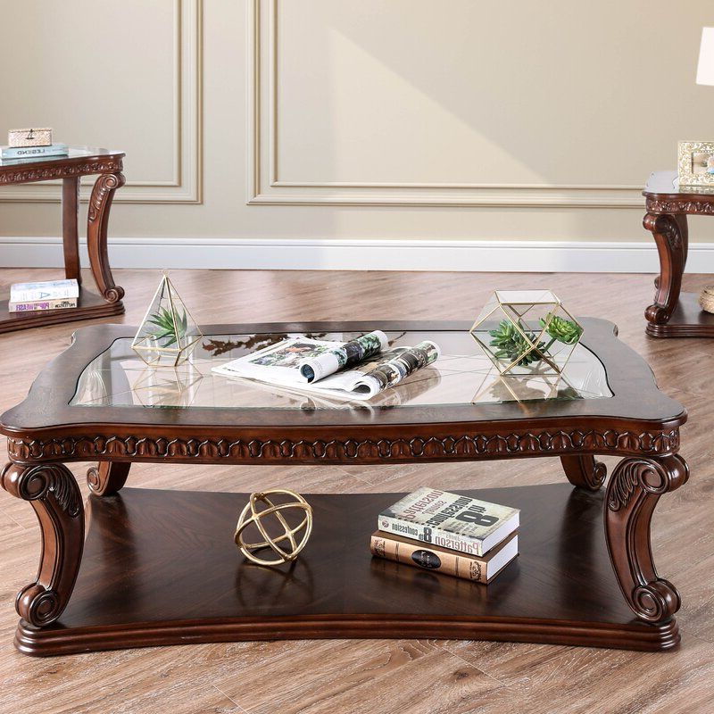 Open Storage Coffee Tables Within Favorite Astoria Grand Rowlett Floor Shelf Coffee Table With (View 17 of 20)