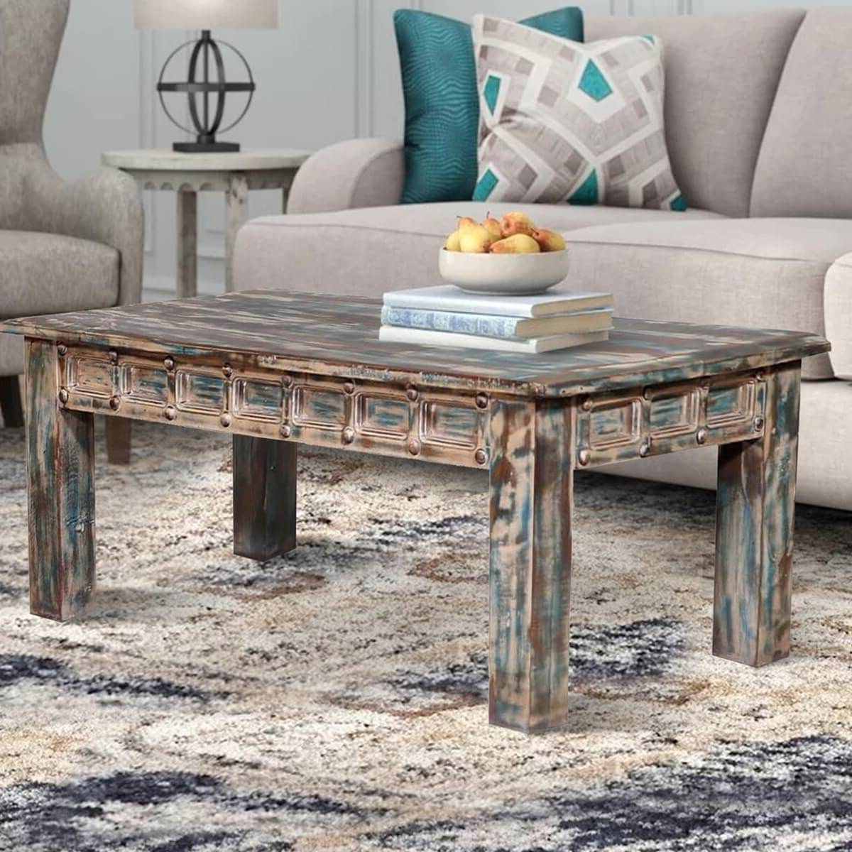 Parkdale Distressed Reclaimed Wood Rustic Coffee Table With Best And Newest Reclaimed Wood Coffee Tables (View 9 of 20)