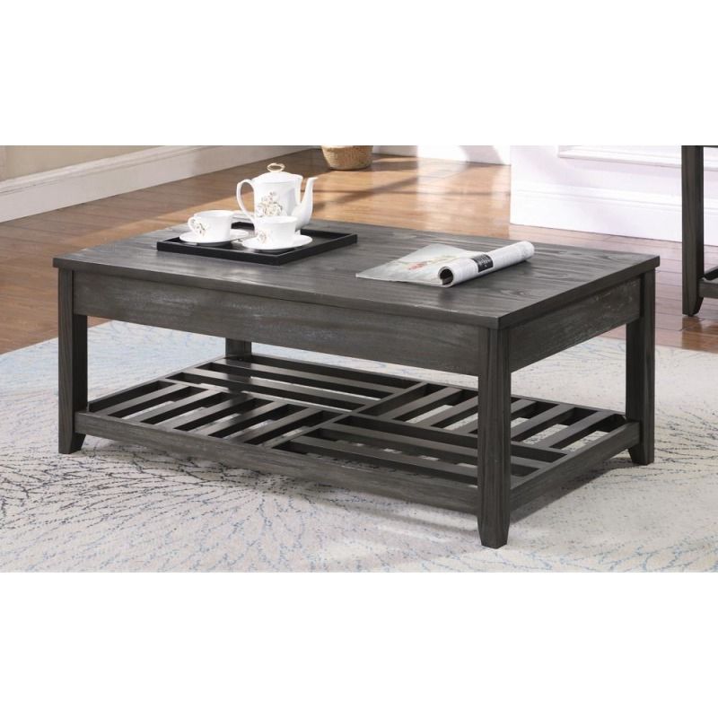 Preferred Gray Driftwood And Metal Coffee Tables For Rustic Grey Lift Top Coffee Tablecoaster Furniture (View 3 of 20)