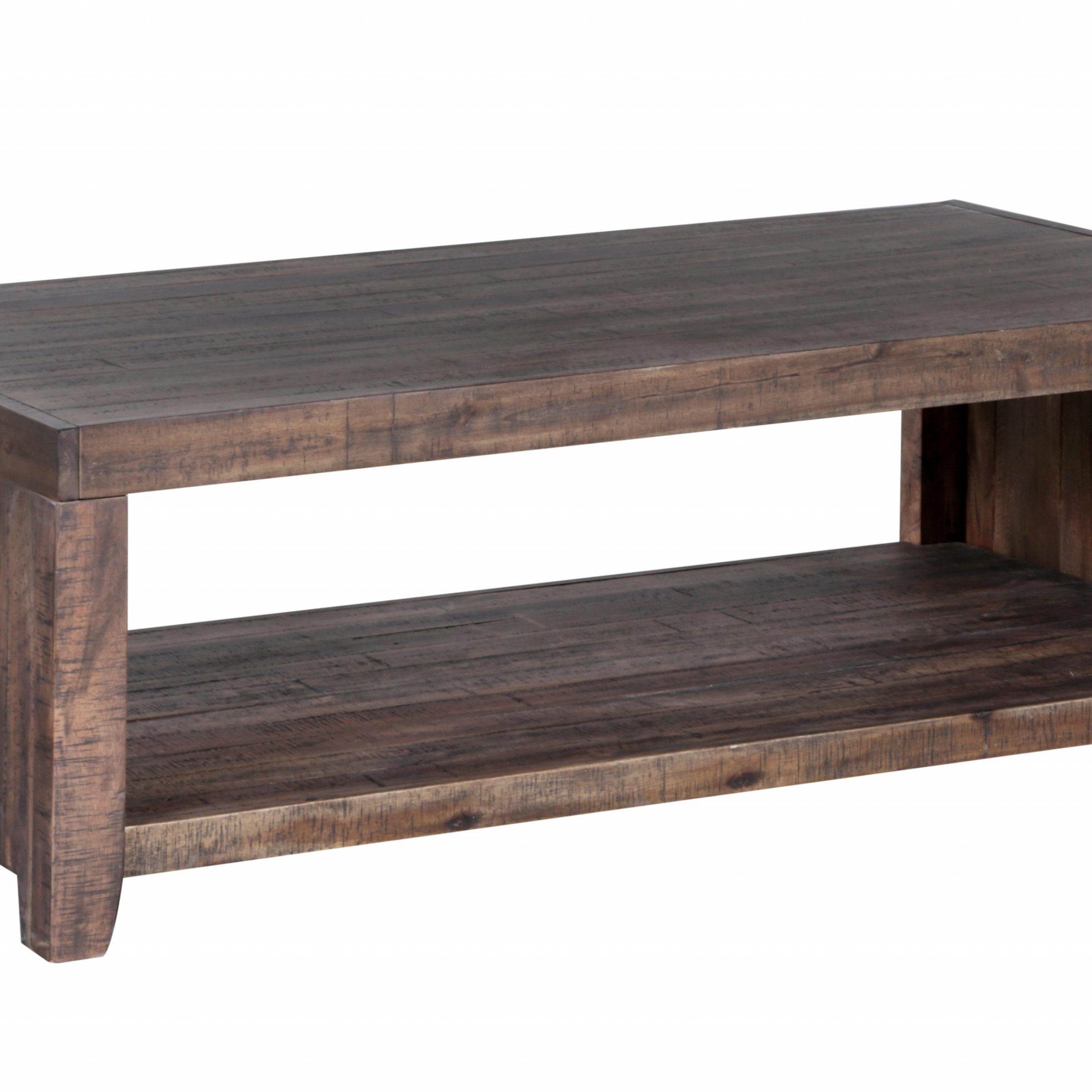 Preferred Magnussen Home Caitlyn Rustic Rectangular Cocktail Table Regarding Rustic Barnside Cocktail Tables (View 15 of 20)