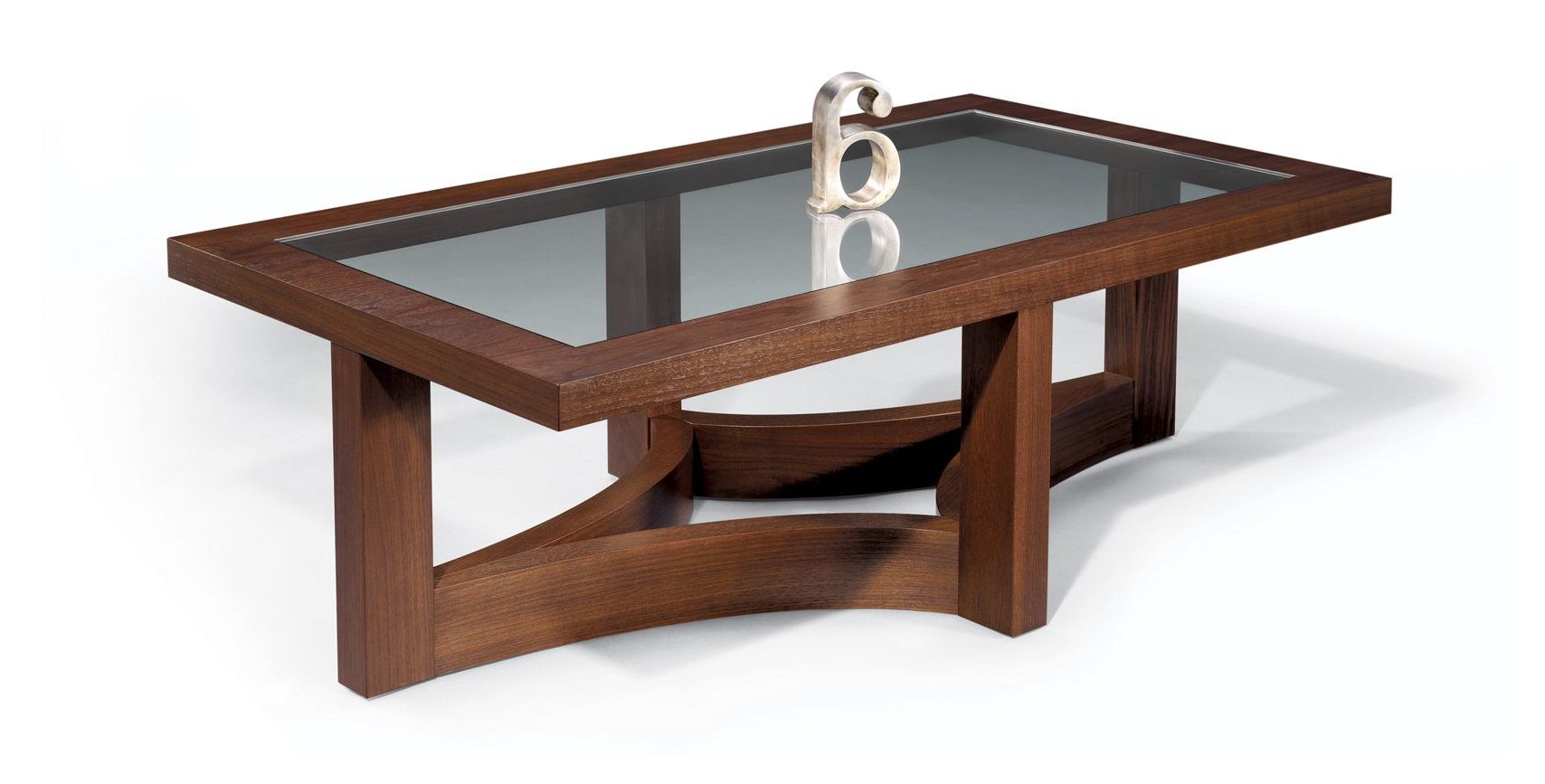 Recent Wood Rectangular Coffee Tables In Nexus Cocktail Table Rectangular With Inset Glass Top (View 17 of 20)