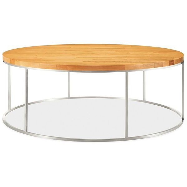 Round Throughout 2019 Stainless Steel Cocktail Tables (View 7 of 20)