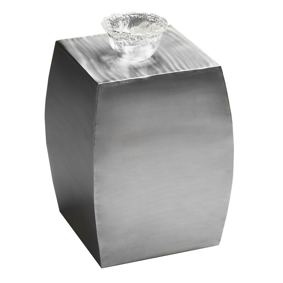 Shop Butler Specialty Modern Expressions Stainless Steel Regarding Preferred Square Modern Accent Tables (View 19 of 20)