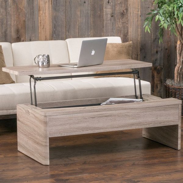 Shop Xander Functional Lift Top Wood Storage Coffee Table With Regard To Most Up To Date Black Wood Storage Coffee Tables (View 12 of 20)