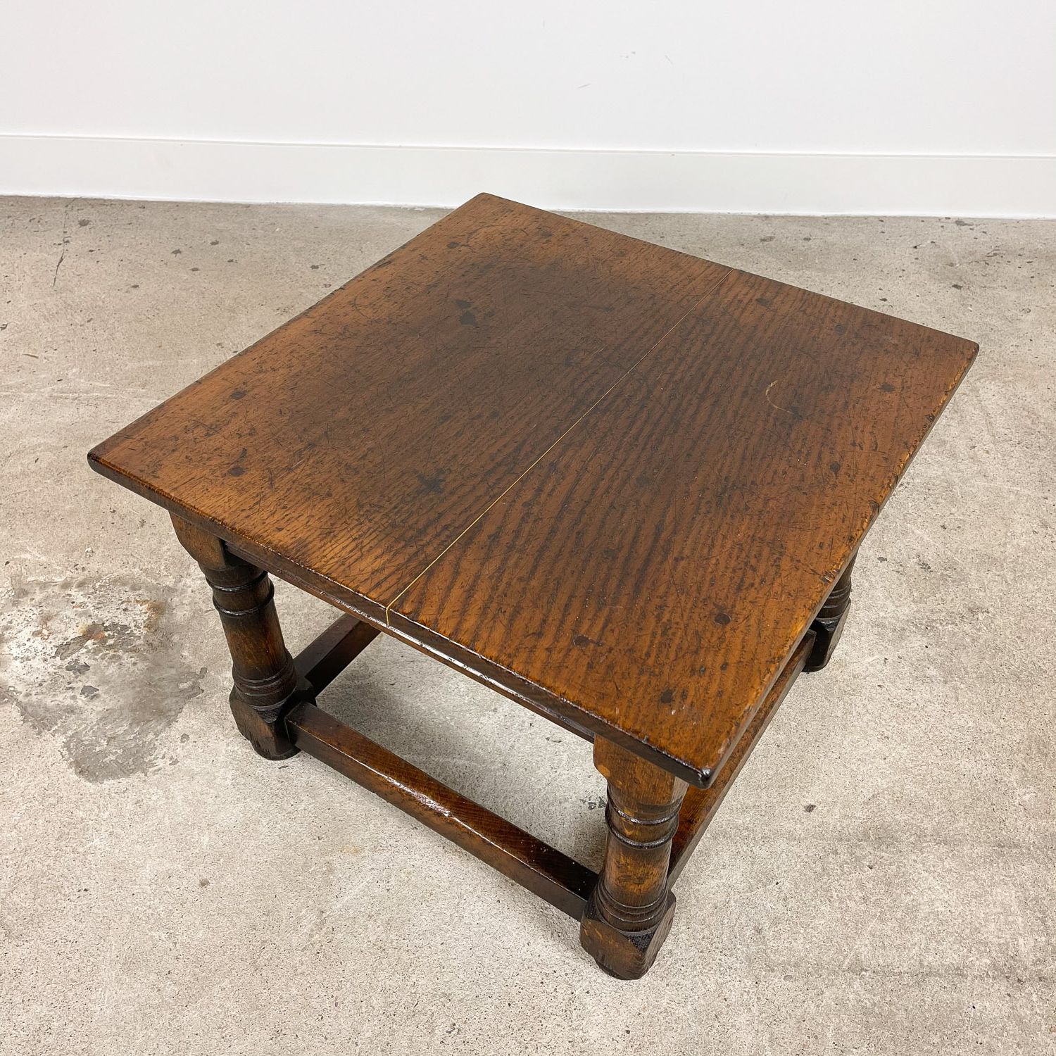 Small Square Oak Coffee Table (View 15 of 20)
