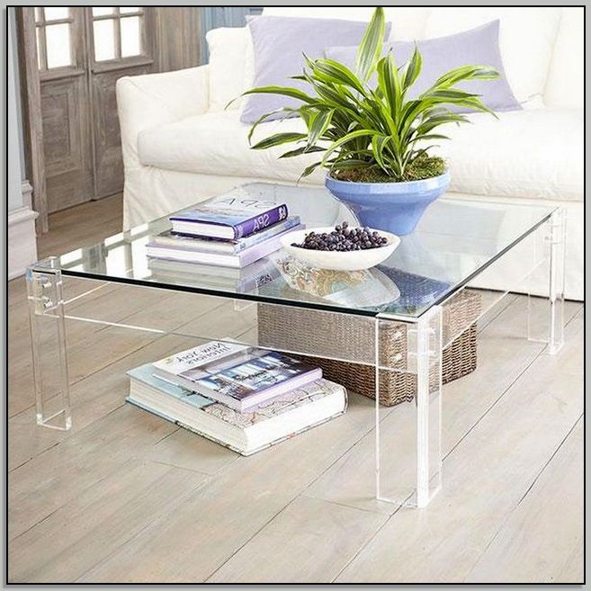 Square Acrylic Coffee Table – Tampacrit With Most Recently Released Clear Acrylic Coffee Tables (View 8 of 20)