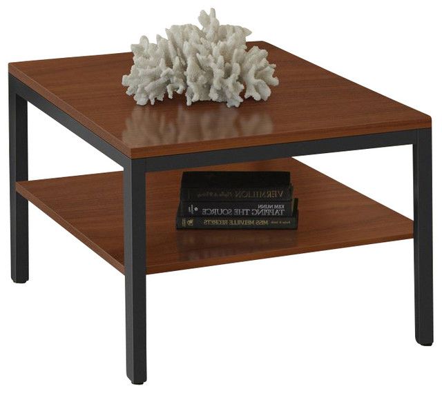 Trendy Square Modern Accent Tables Throughout Jesper – 100 Parsons Collection – Square Corner Table W (View 16 of 20)