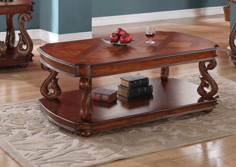 Warm Pecan Coffee Tables Regarding Most Current Coaster 702937 Occasional Set – Pecan 702937 Occ Set At (View 20 of 20)