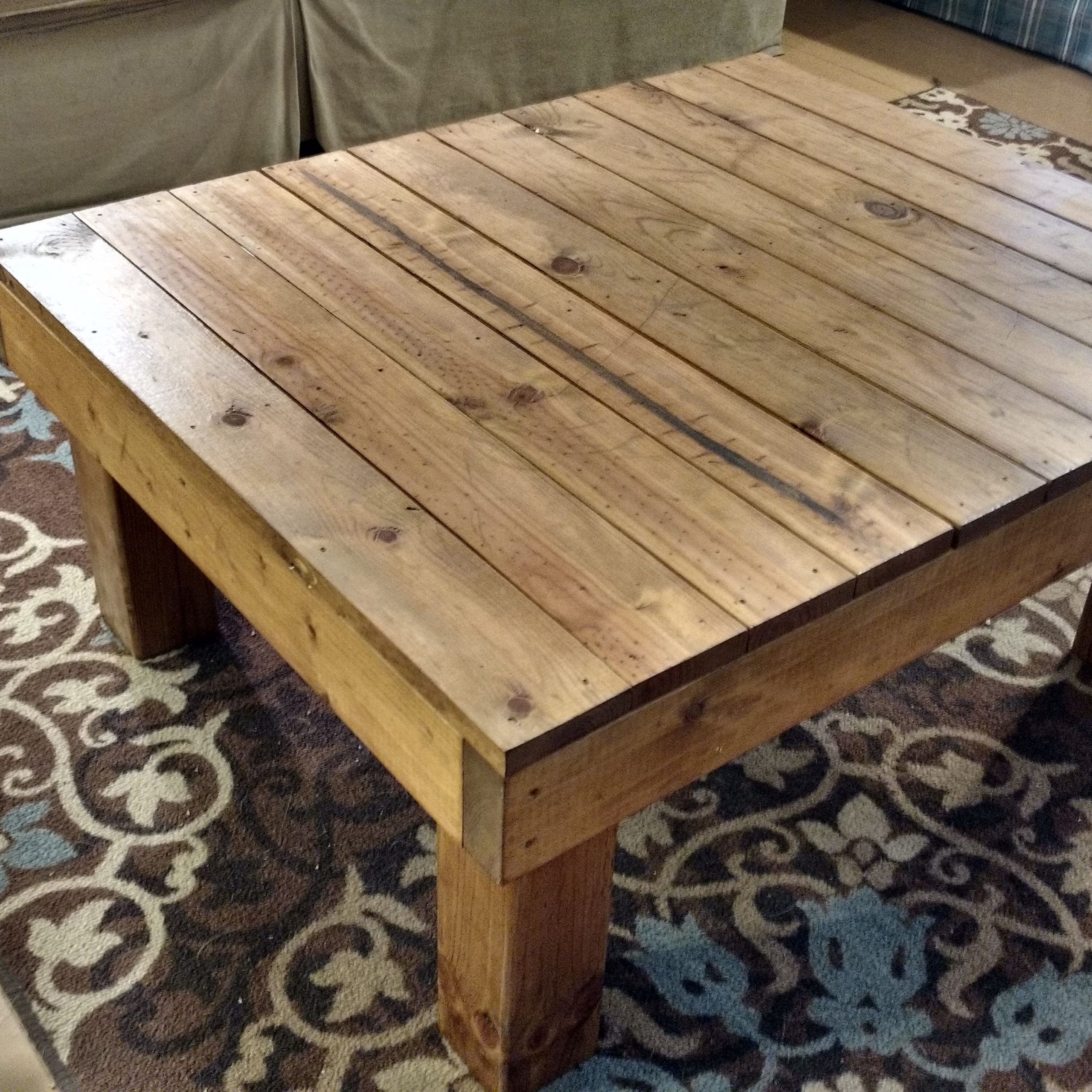 Well Known Barnwood Coffee Tables Throughout Custom Made Reclaimed Wood Coffee Tableengineered (View 1 of 20)