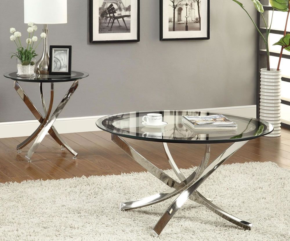 Well Known Metal Coffee Tables Within Glass And Metal Coffee Tables – Homesfeed (View 20 of 20)