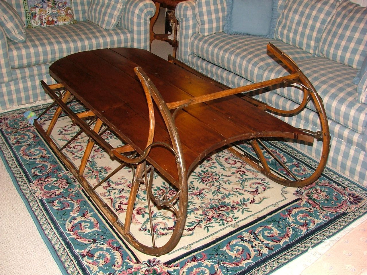Well Known Swan Black Coffee Tables With Pinharlan Brubaker On Antique And Collectable Sleds (View 11 of 20)
