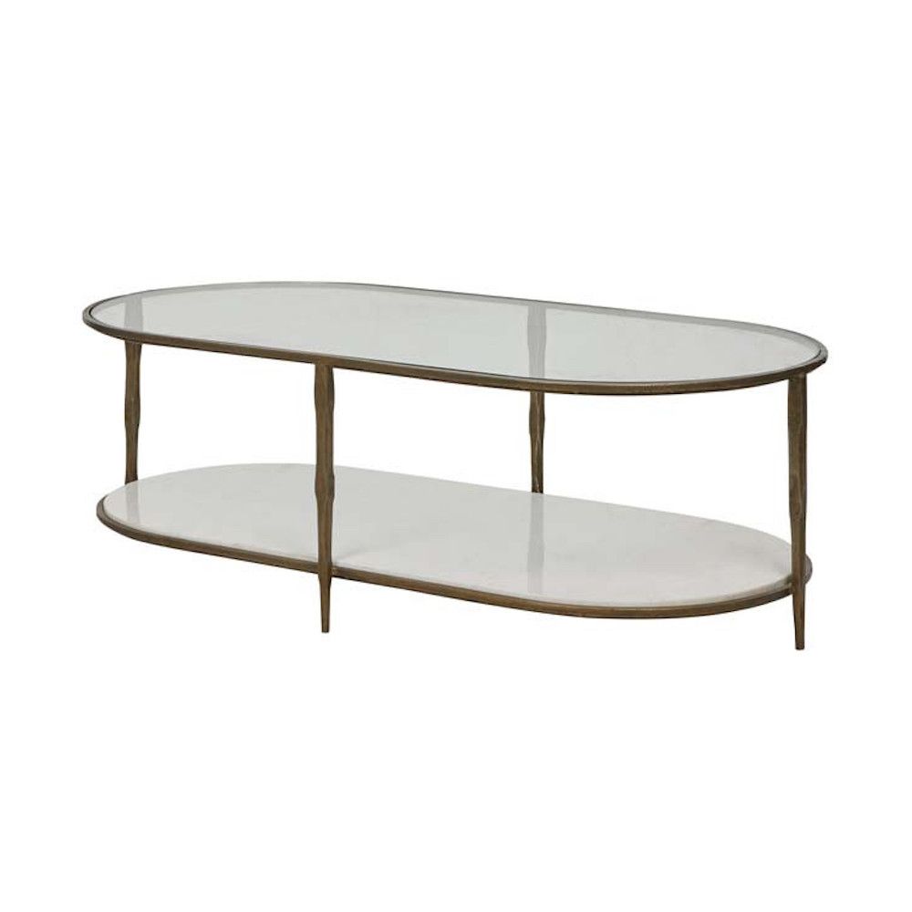 White Stone Coffee Tables Within Well Known Amelie Oval Coffee Table White Marble – Make Your House A (View 2 of 20)