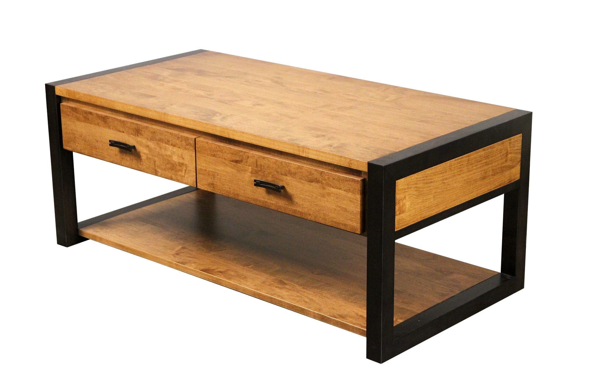 Wood Rectangular Coffee Tables With Trendy Sydney Rectangular Coffee Table With 2 Drawers – Westcoast (View 18 of 20)