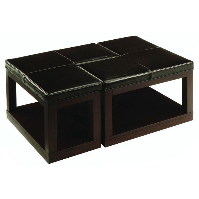 Woodbridge Home Designs 3250 Series "l" Ottoman Coffee In Popular L Shaped Coffee Tables (View 12 of 20)
