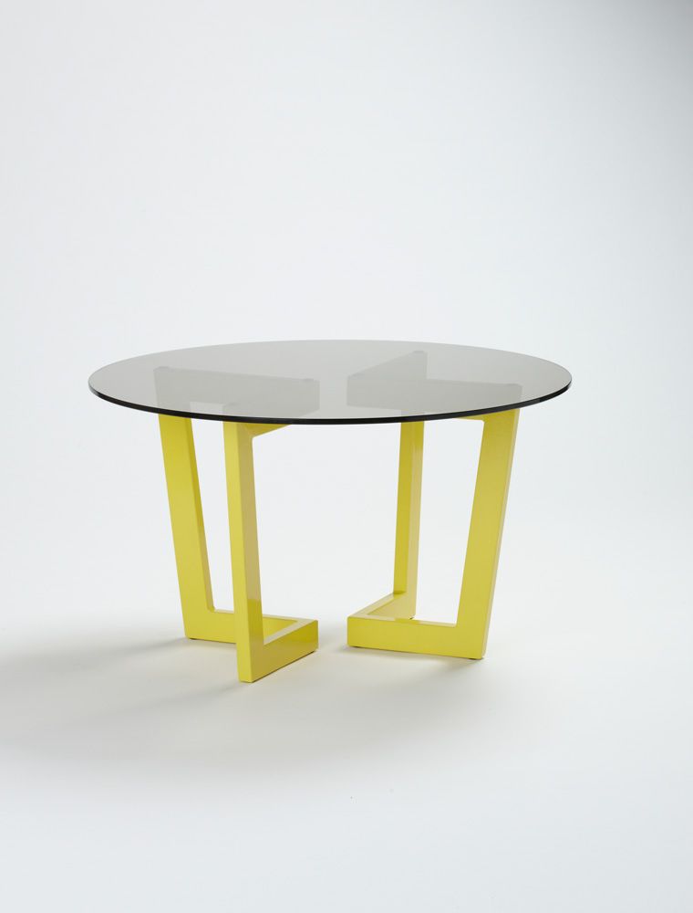 Yellow And Black Coffee Tables Within Recent Glass Top Rest Coffee Table (View 14 of 20)