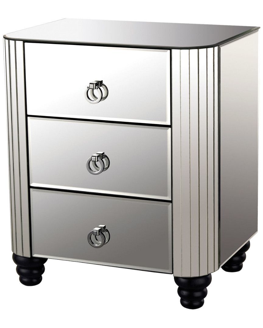 3 Drawer Mirrored Small Desks Inside Fashionable Decorative Mirror 3 Drawer Chest Is On Rue. Shop It Now (View 10 of 15)