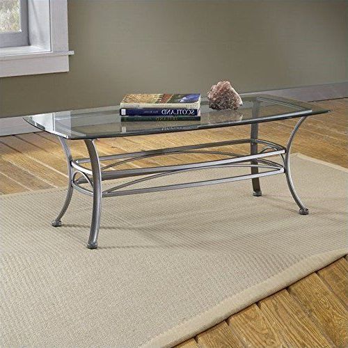 Abbington Rectangle Coffee Table Pewter Intended For Glass And Pewter Rectangular Desks (View 1 of 15)