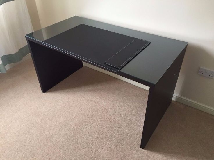 Black Glass And Natural Wood Office Desks With 2019 99+ Black Ikea Desk – Furniture For Home Office Check More At Http (View 15 of 15)