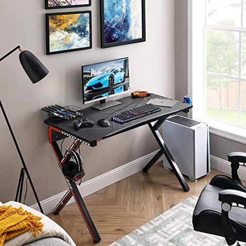 Buy Mr Ironstone Gaming Desk 45.2 W X  (View 15 of 15)
