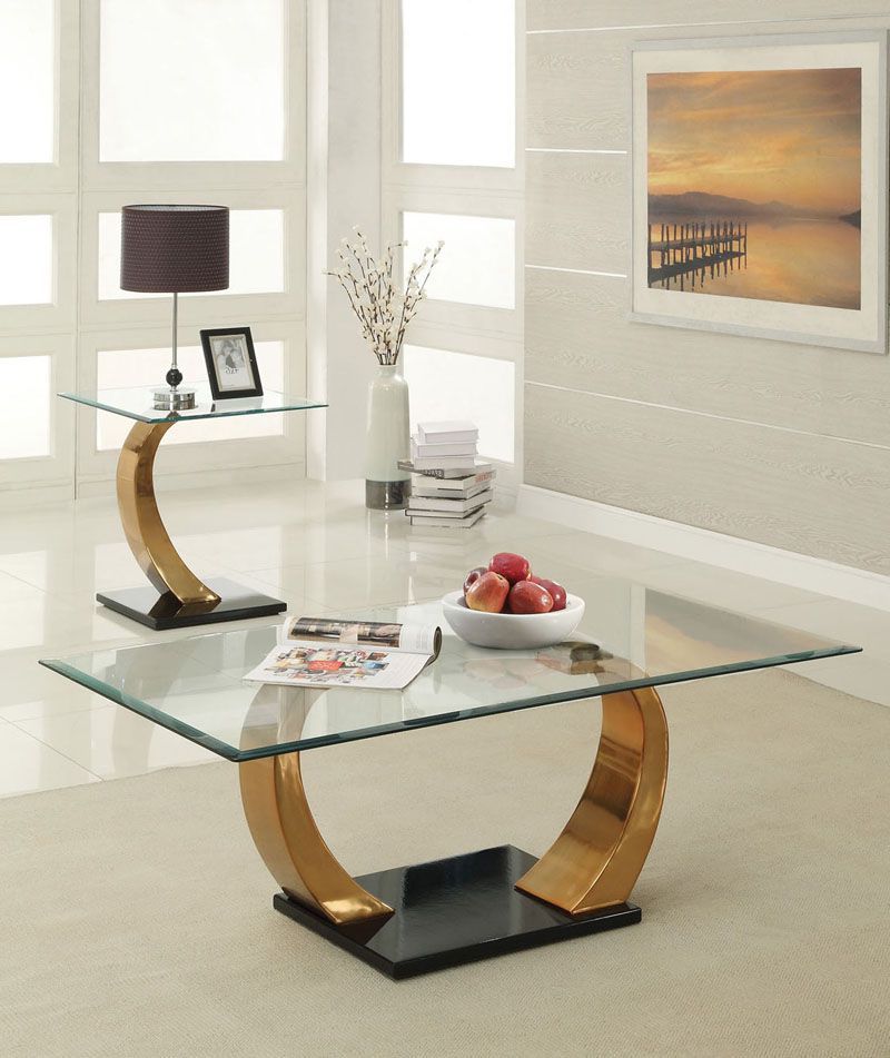 Coffee Table, Modern Glass Coffee (View 3 of 15)