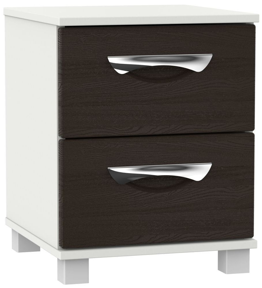 Dressers For Throughout 2018 Graphite 2 Drawer Compact Desks (View 10 of 15)