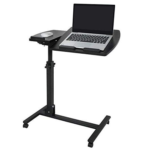 Famous Buy Homgarden Portable Height Adjustable 360° Swivel Laptop Notebook For Black Adjustable Laptop Desks (View 5 of 15)